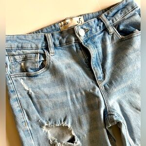 Garage brand distressed girlfriend jeans size 5
